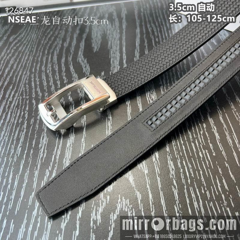 Replica Montlanc belt 35mmX105-125cm 8L63