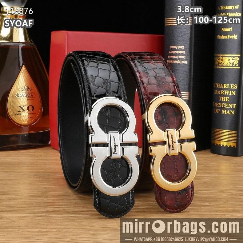 Replica Ferragamo belt 38mmX100-125cm 8L16