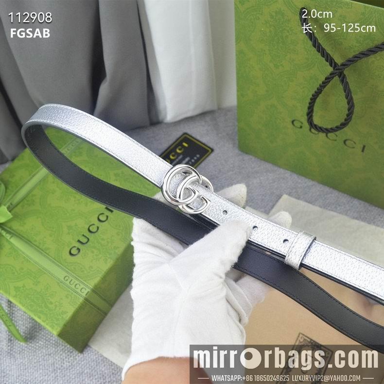 Replica Gucci belt 20mmX95-125cm 8L02