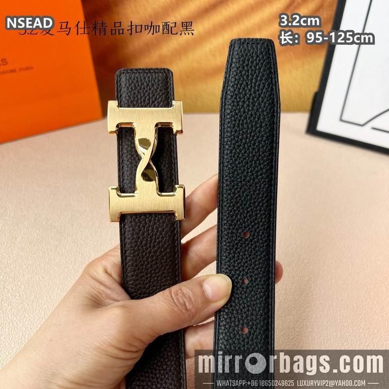 Replica Hermes belt 32mmX95-125cm 8L34