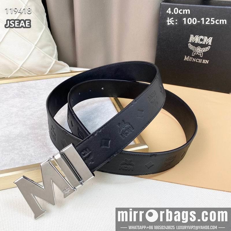 Replica MCM belt 40mmX100-125cm 8L040801