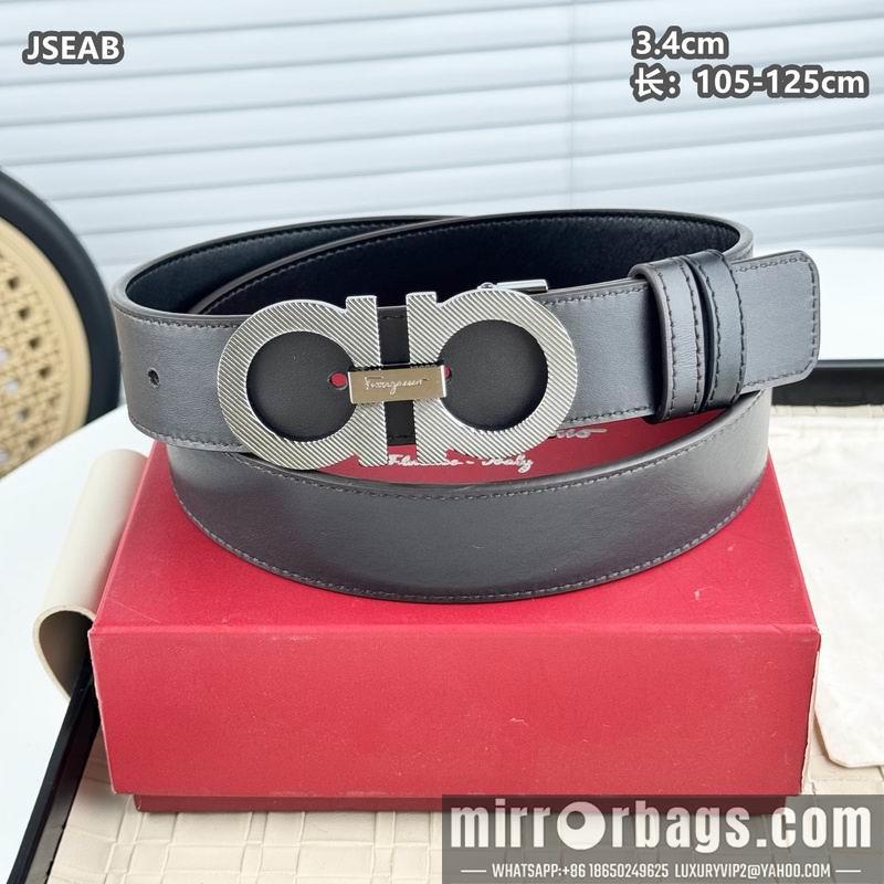 Replica Ferragamo belt 34mmX105-125cm 8L12