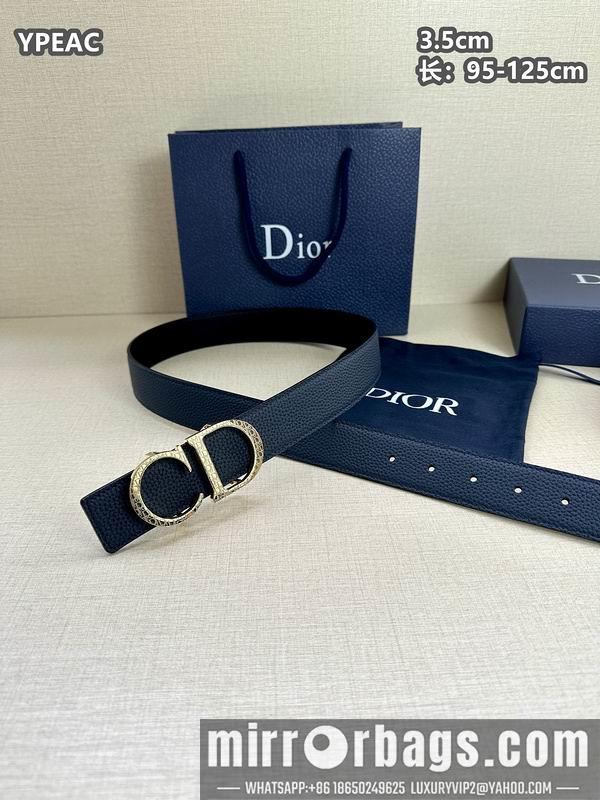 Replica Dior belt 35mmX95-125cm 8L37