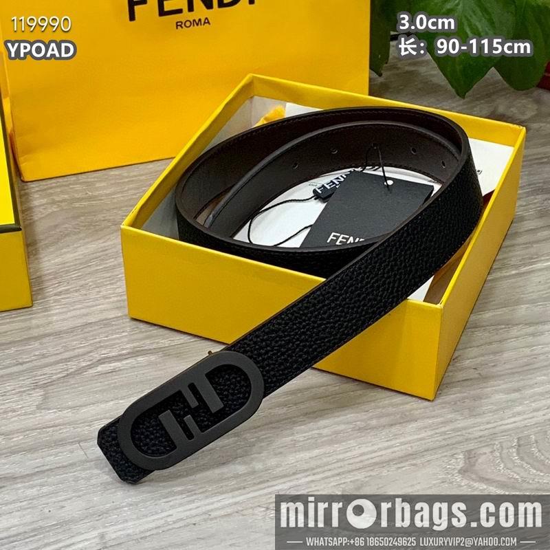 Replica Fendi belt 30mmX90-115cm 8L19