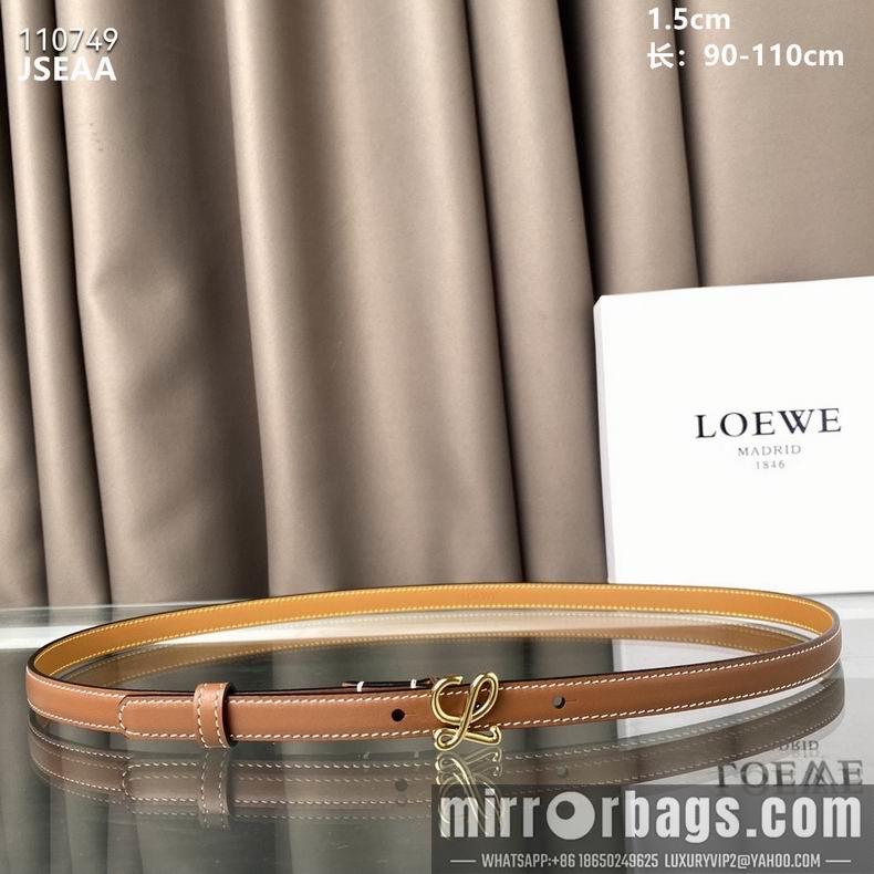 Replica Loewe Belt 15mmX90-110cm 8L02