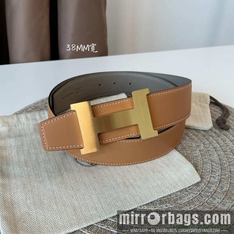 Replica Hermes Belt 38mmX95-125cm 7D52