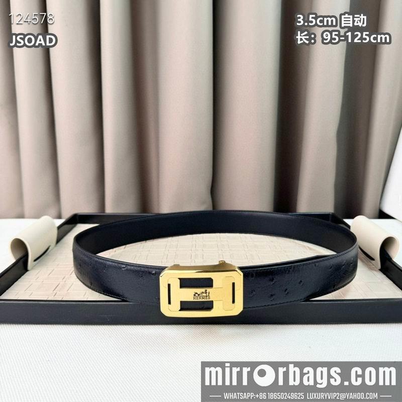 Replica Hermes belt 35mmX95-125cm 8L10