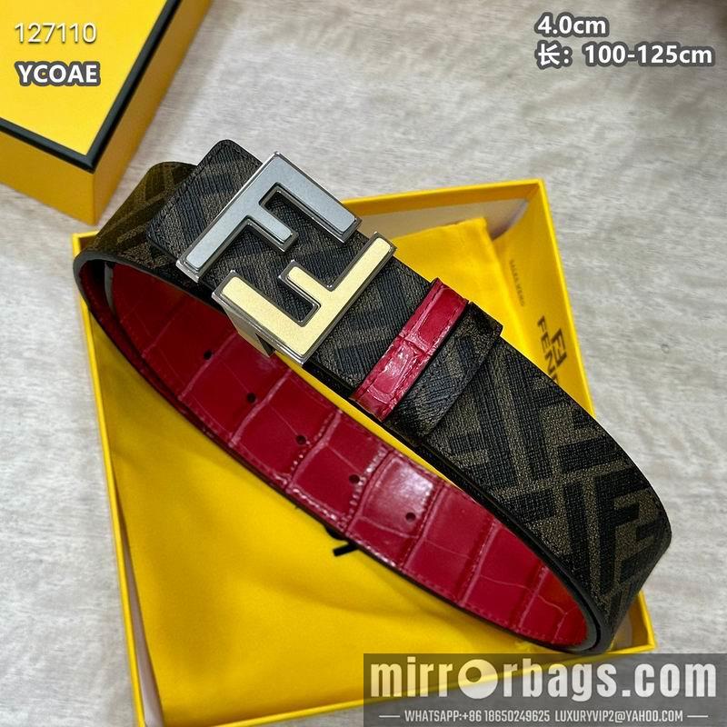 Replica Fendi belt 40mmX100-125cm 8L136