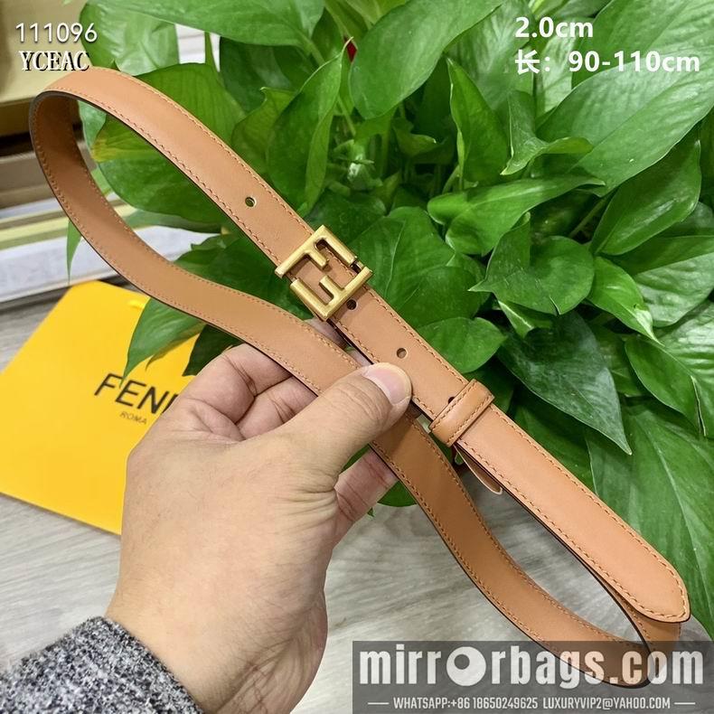 Replica Fendi Belt 20mmX90-110cm 8L01