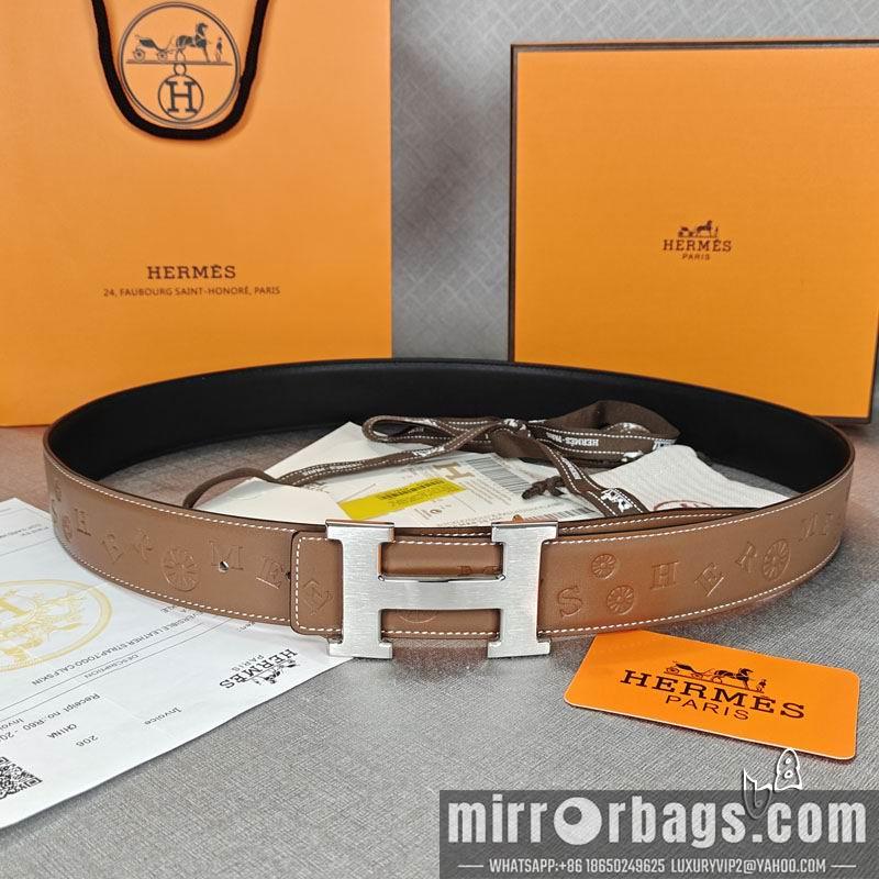 Replica Hermes belt 38mmX90-125cm lb03