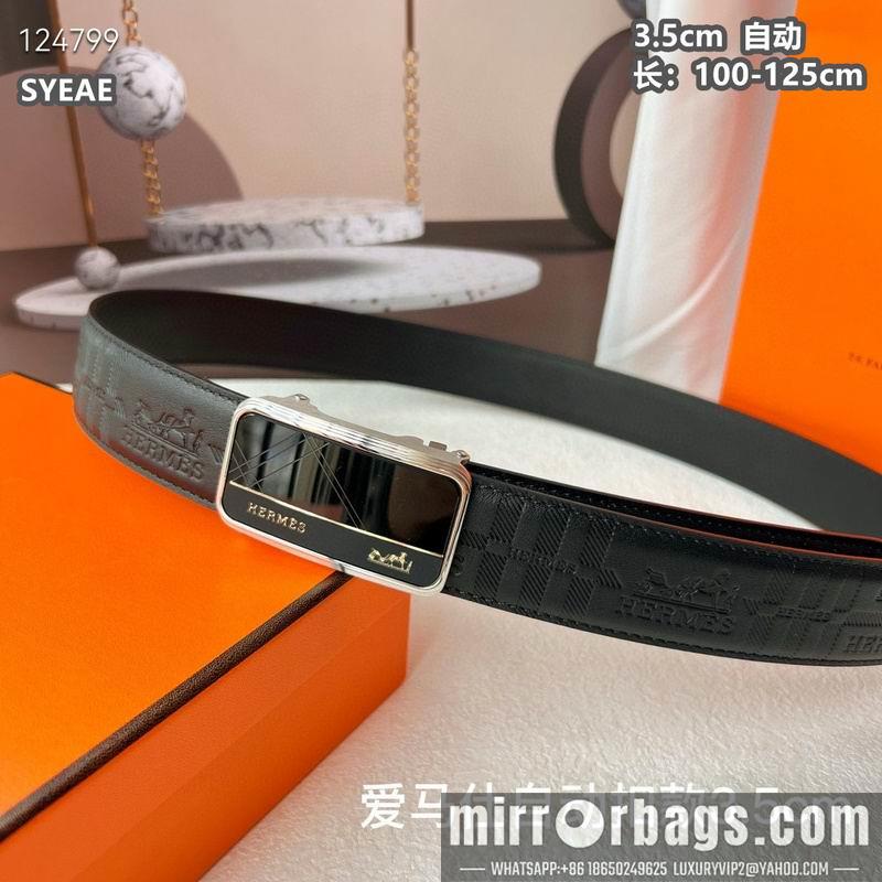 Replica Hermes belt 35mmX100-125cm 8L12
