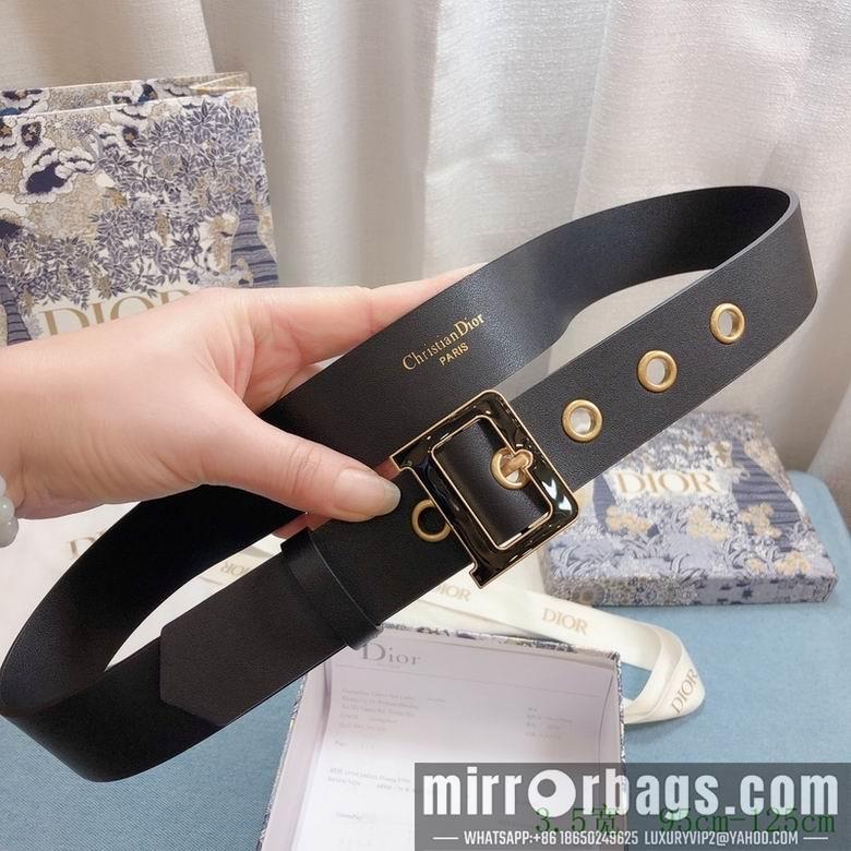 Replica Dior Belt 34mmX95-125cm 7D06