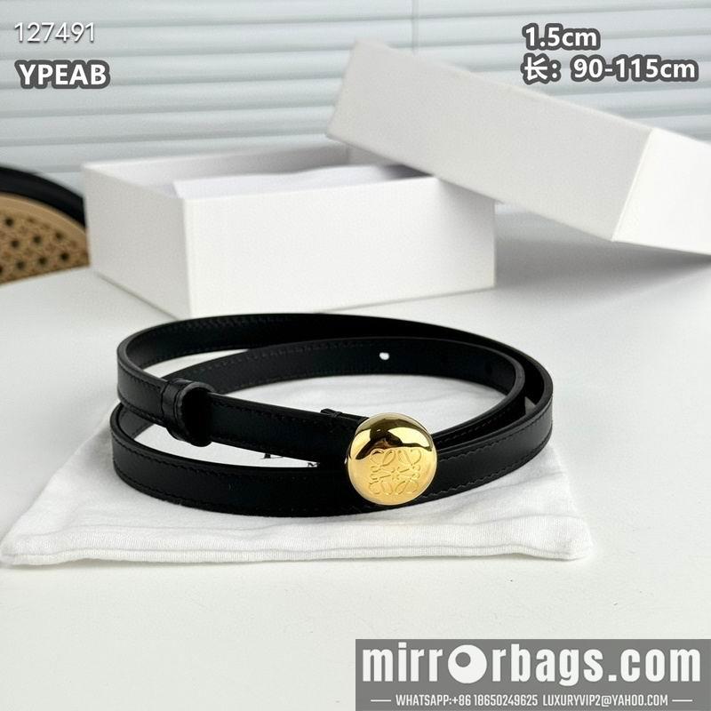 Replica Loewe belt 15mmX90-115cm 8L06