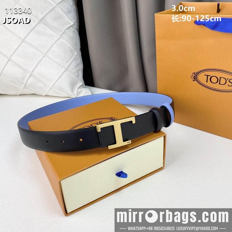 Replica Tod's belt 30mmX90-125cm 8L082501