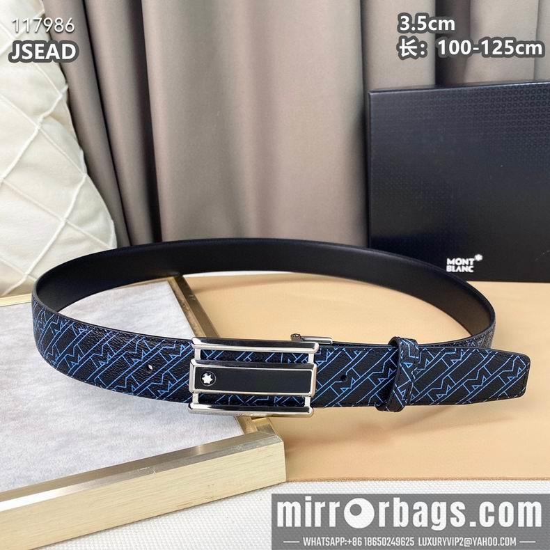 Replica Montblanc belt 35mmX100-125cm 8L12