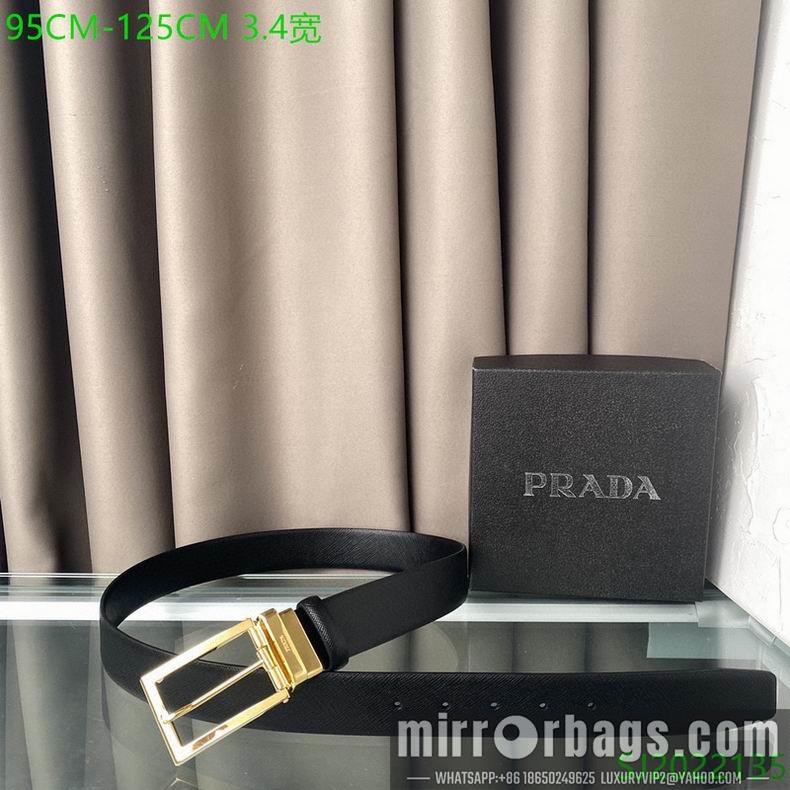 Replica Prada Belt 34mmX95-125cm 7D01