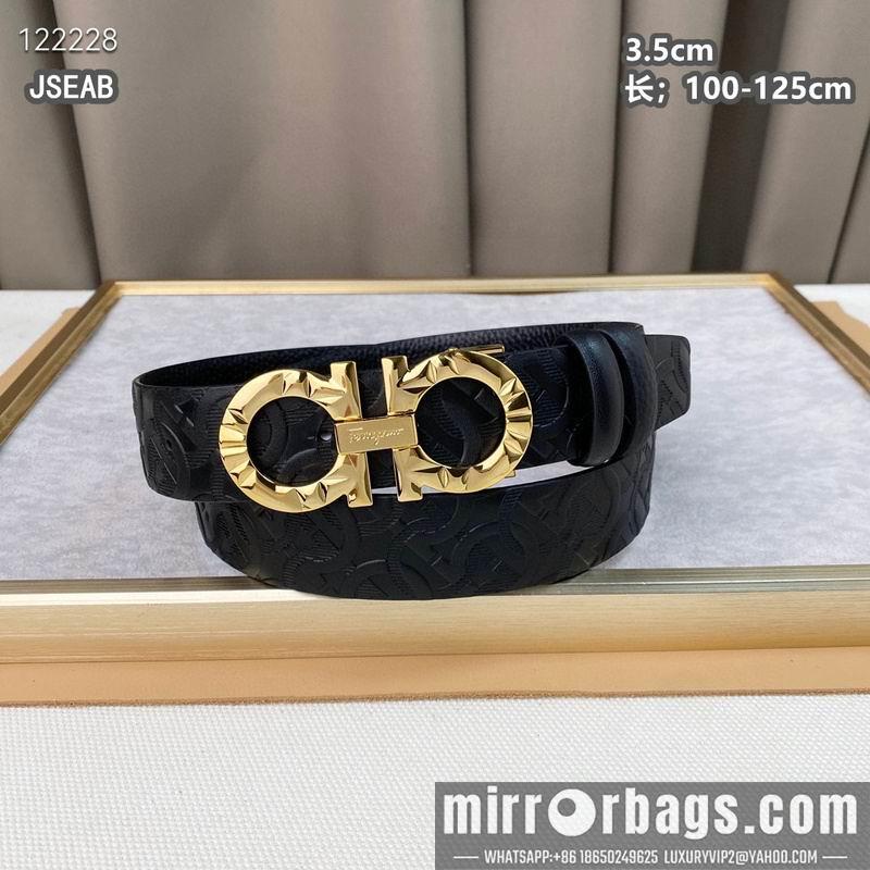 Replica Ferragamo belt 35mmX100-125cm 8L77