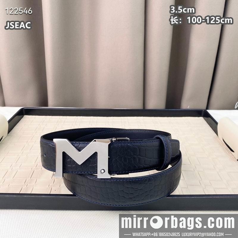 Replica Montblanc belt 35mmX100-125cm 8L09