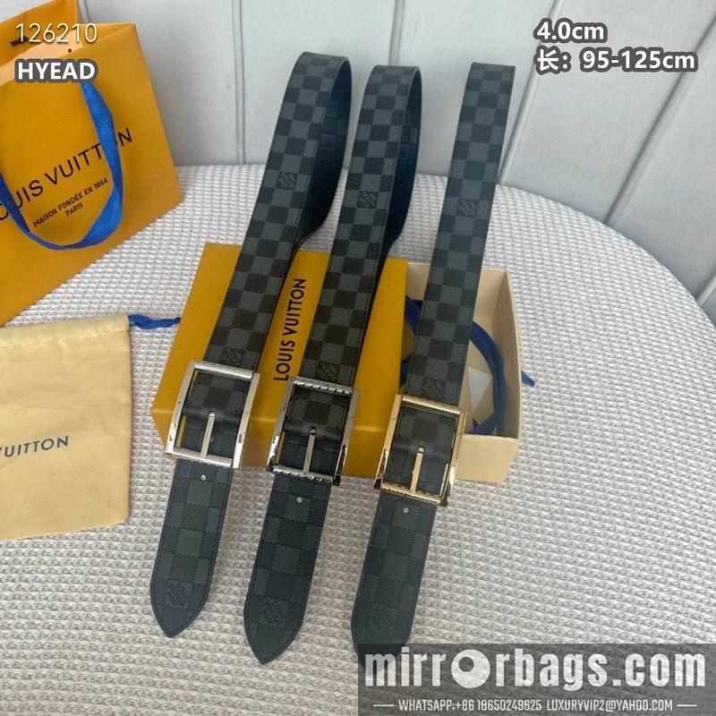 Replica LV belt 40mmX95-125cm 8L06