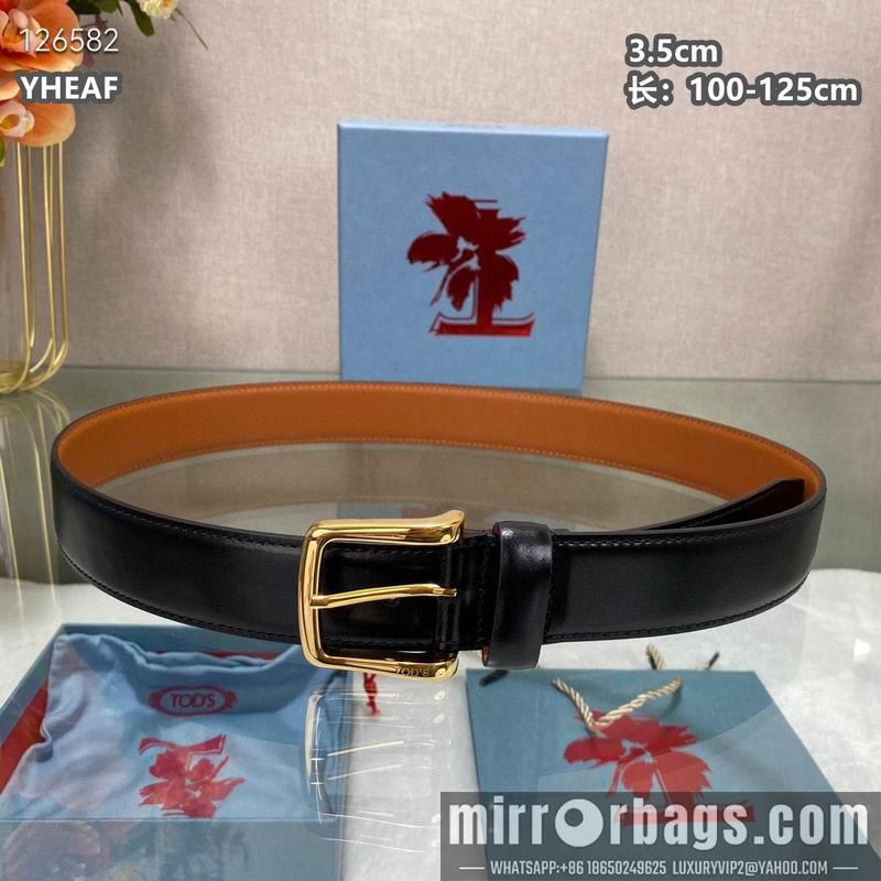 Replica Tod's belt 35mmX100-125cm 8L08