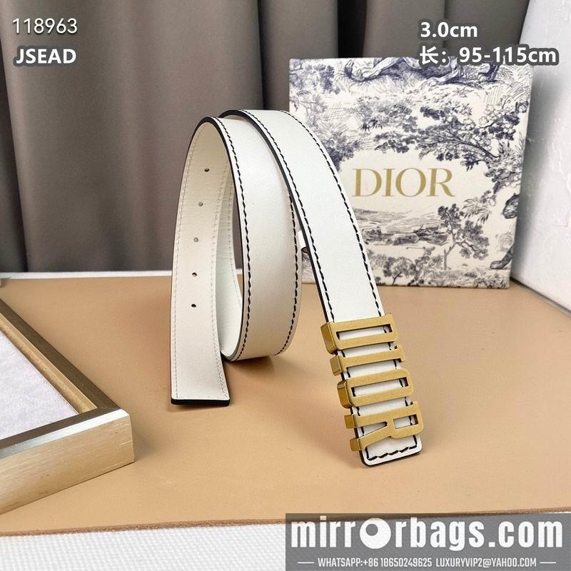 Replica Dior belt 30mmX95-115cm 8L040804