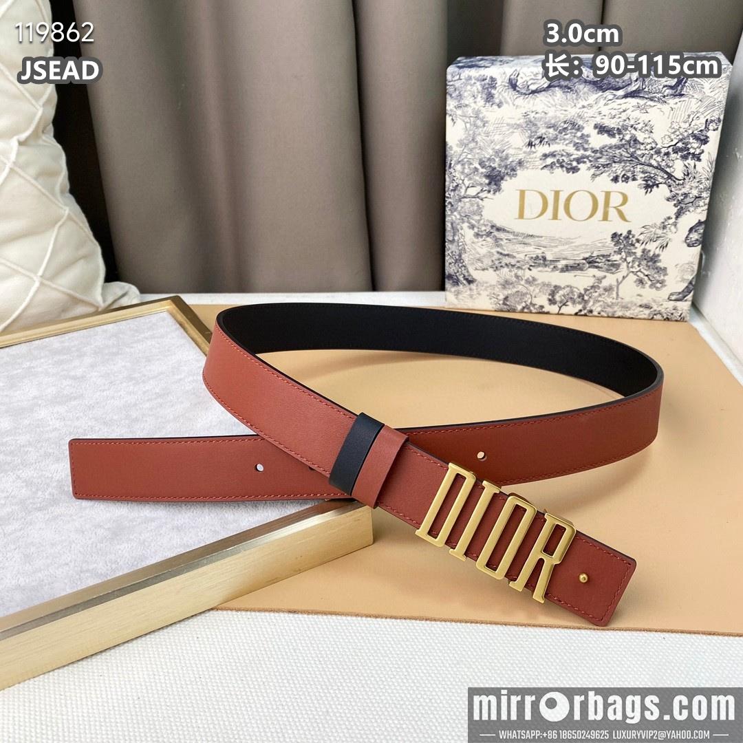 Replica Dior belt 30mmX90-115cm 8L072002