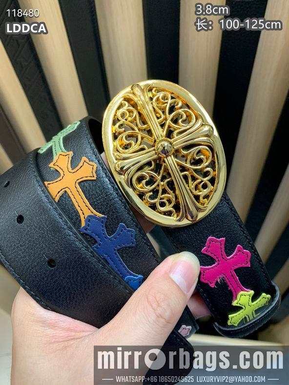 Replica Chrome Hearts belt 38mmX100-125cm 8L22