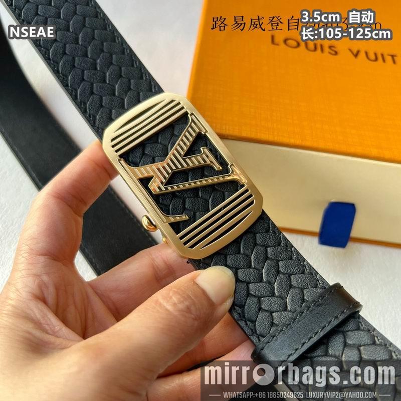 Replica LV belt 35mmX105-125cm 8L75