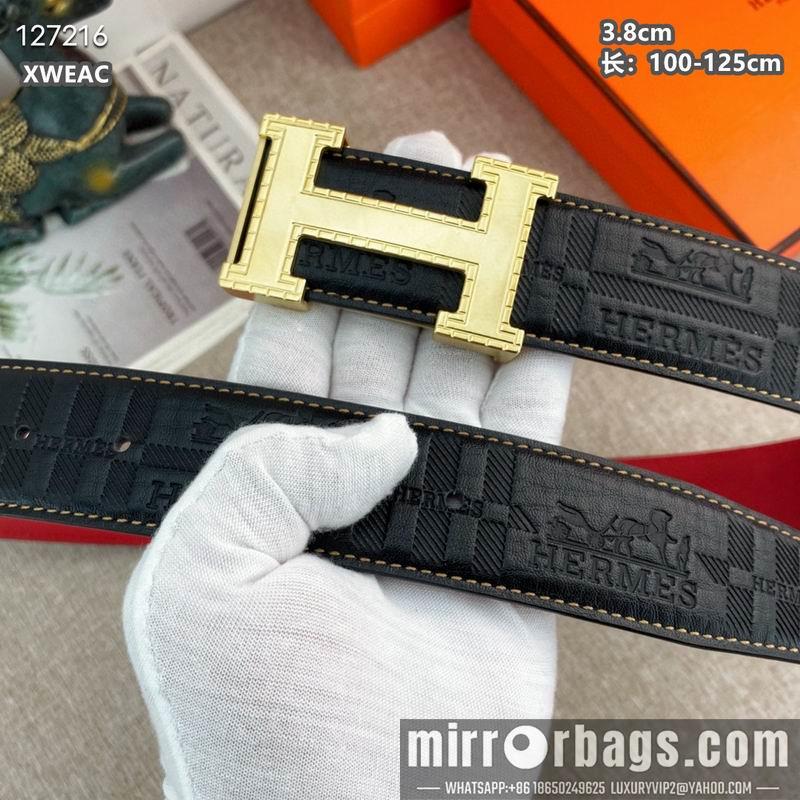 Replica Hermes belt 38mmX100-125cm 8L41