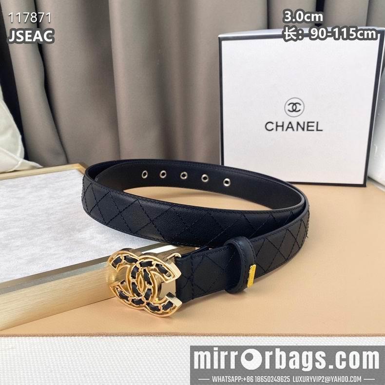 Replica Chanel belt 30mmX90-115cm 8L08