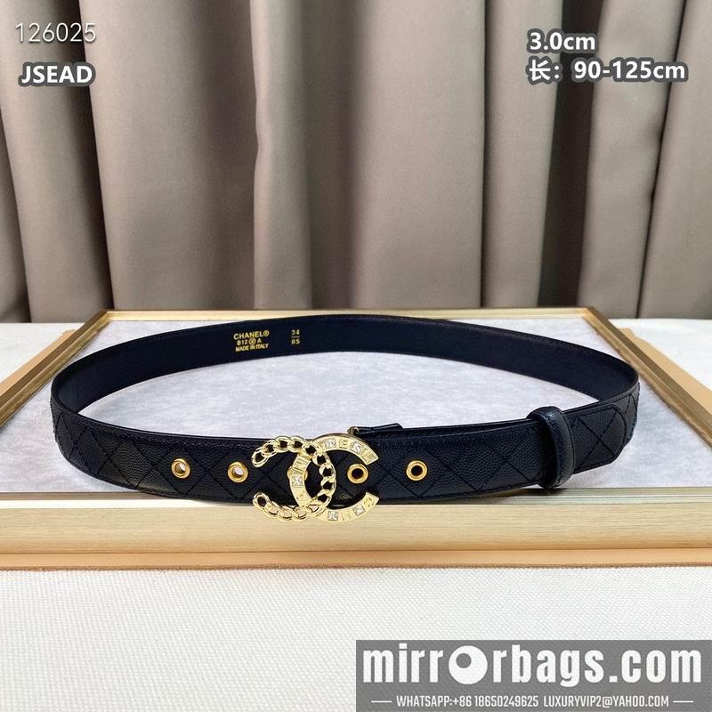 Replica Chanel belt 30mmX90-125cm 8L14