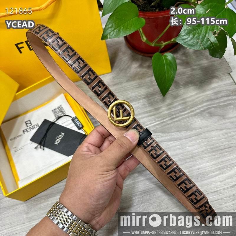 Replica Fendi belt 20mmX95-115cm 8L20