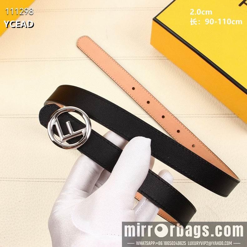 Replica Fendi Belt 20mmX90-110cm 8L07