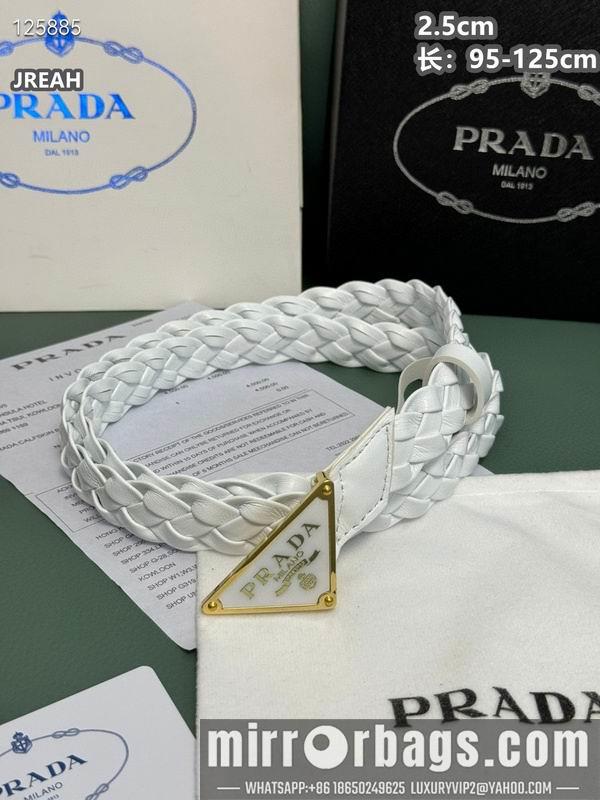 Replica Prada belt 25mmX95-125cm 8L01