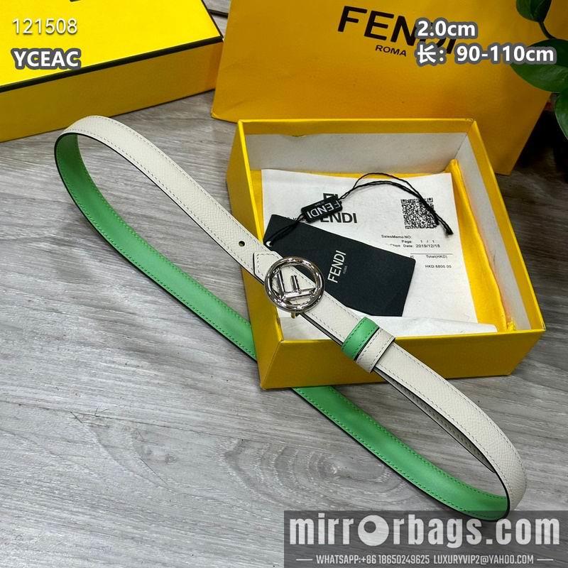 Replica Fendi belt 20mmX90-110cm 8L17