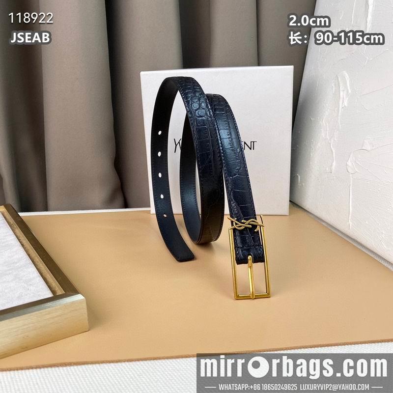 Replica YSL belt 20mmX90-115cm 8L040801