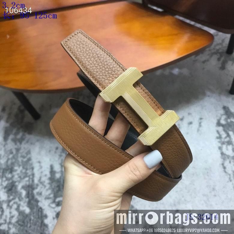 Replica Hermes Belt 32mmX95-125cm 8L02