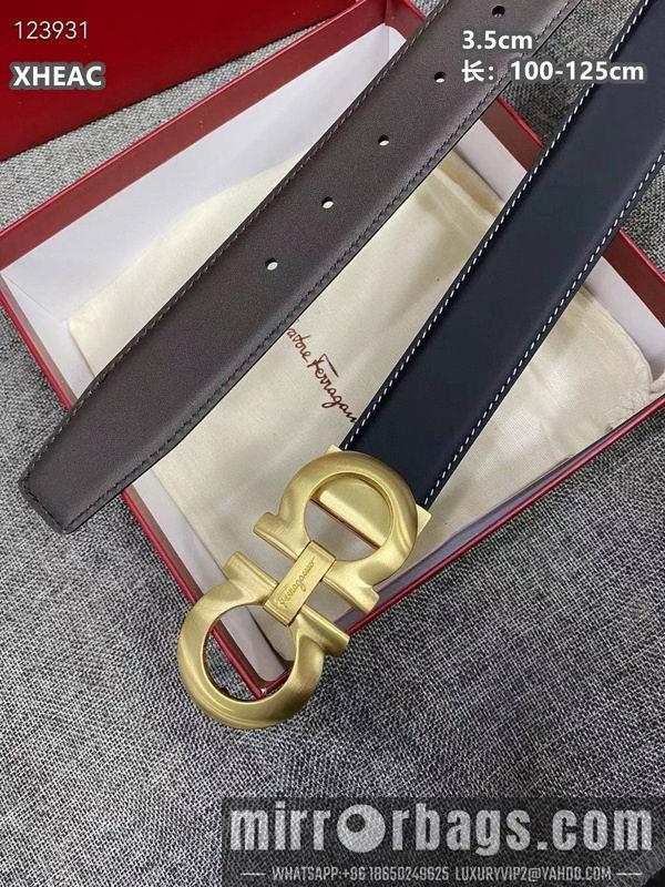 Replica Ferragamo belt 35mmX100-125cm 8L43