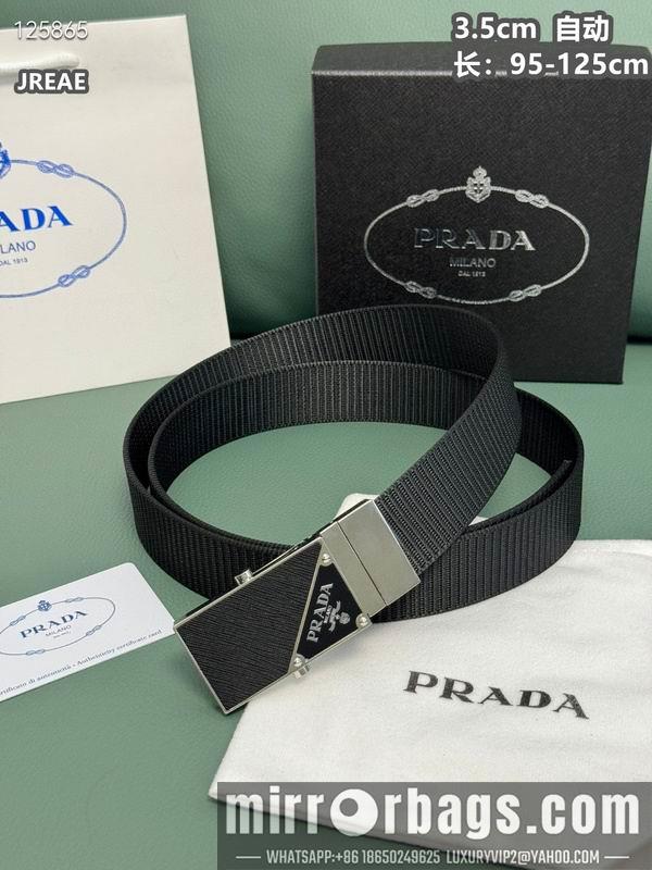 Replica Prada belt 35mmX95-125cm 8L50