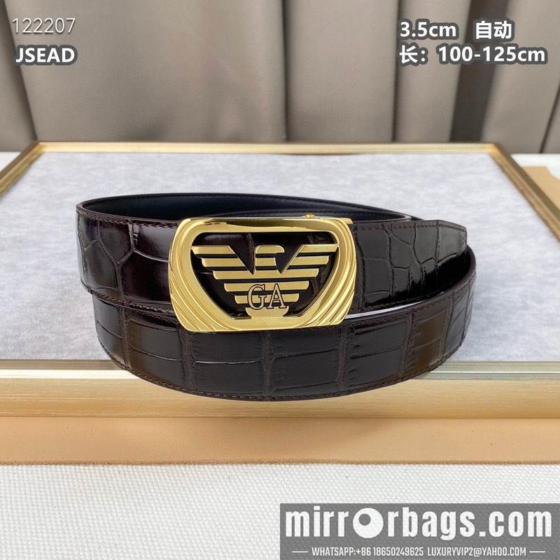 Replica Armani belt 35mmX100-125cm 8L14