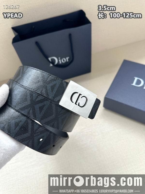 Replica Dior belt 35mmX100-125cm 8L27