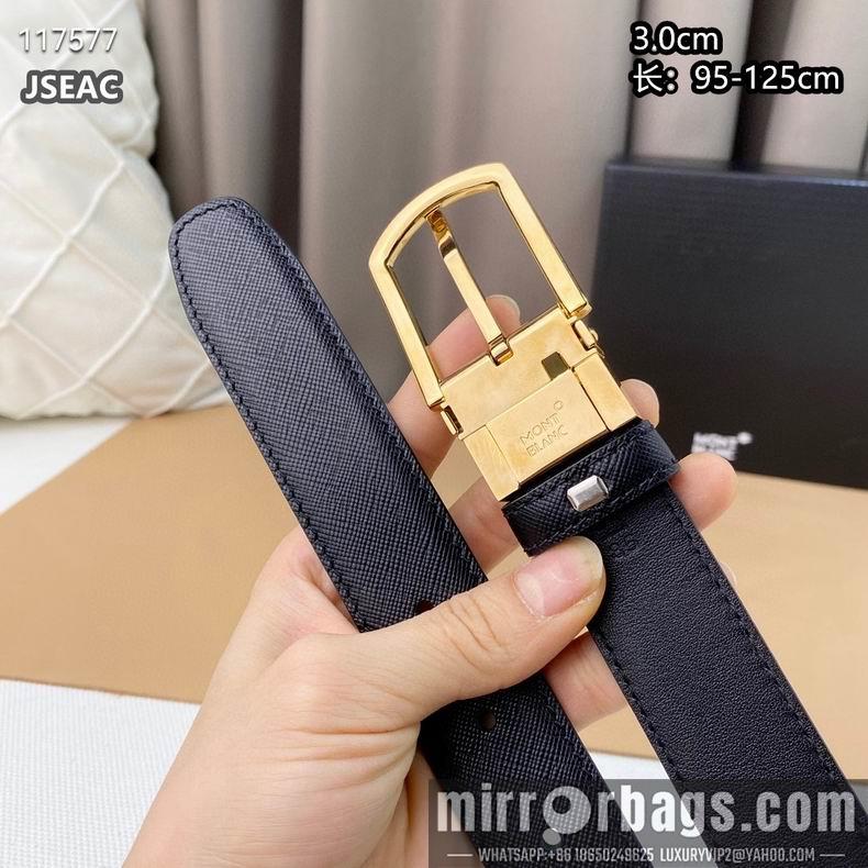 Replica Montblanc belt 30mmX95-125cm 8L04