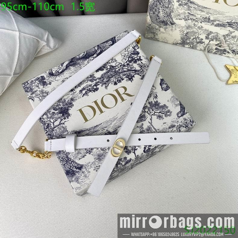 Replica Dior belt 15mmX95-110cm 7D02