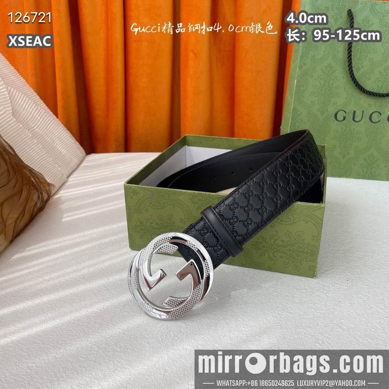 Replica Gucci belt 40mmX95-125cm 8L143