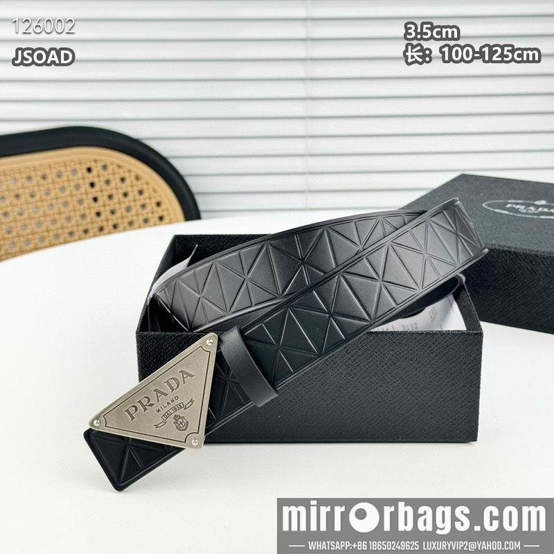 Replica Prada belt 35mmX100-125cm 8L36