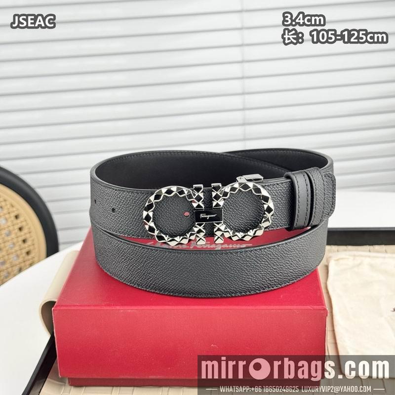 Replica Ferragamo belt 34mmX105-125cm 8L18