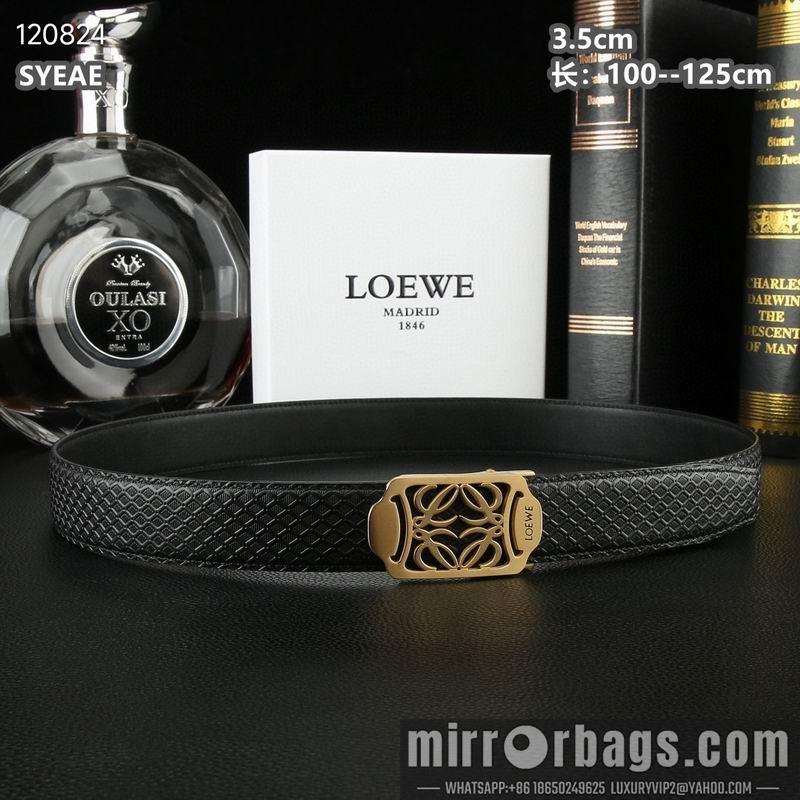 Replica Loewe belt 自动带 35mmX100-125cm 8L072001