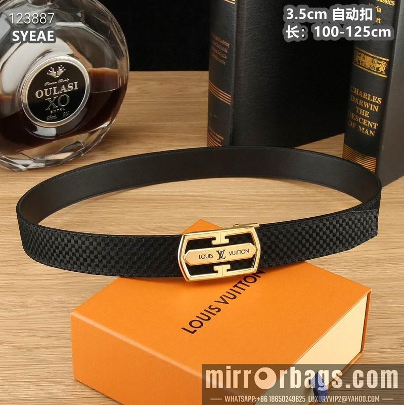 Replica LV belt 35mmX100-125cm 8L44