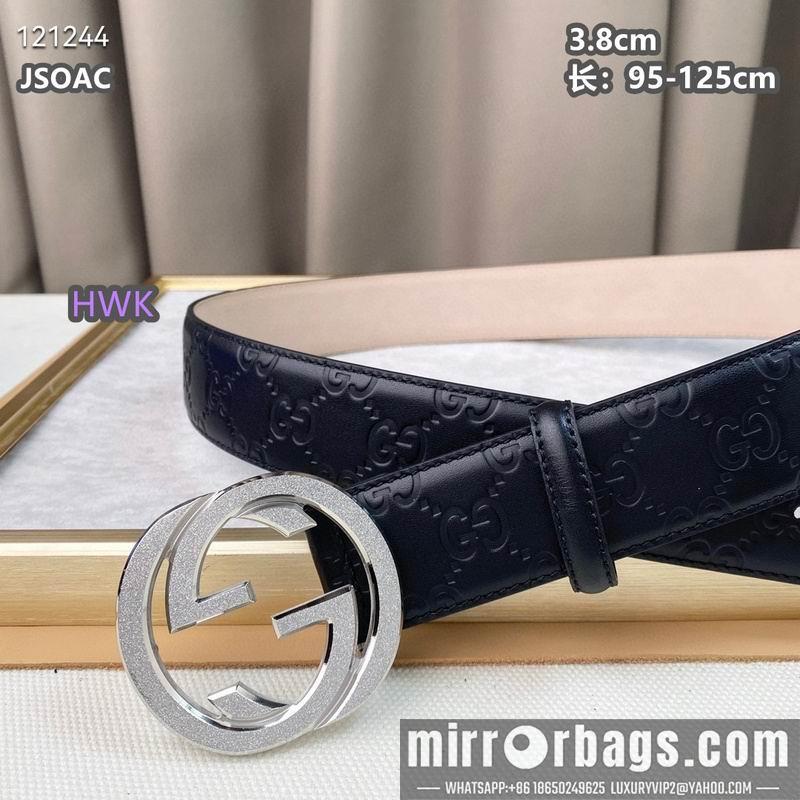 Replica Gucci belt 38mmX95-125cm 8L18