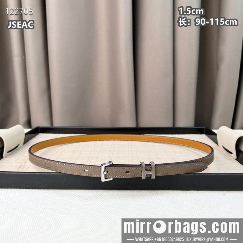Replica Hermes belt 15mmX90-115cm 8L04